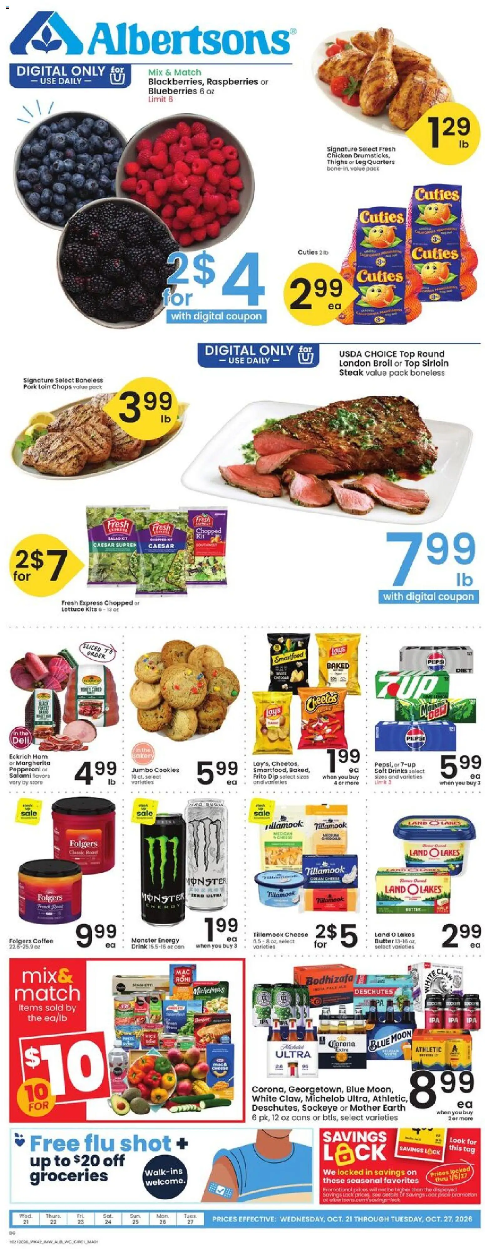 Ad Preview of Albertsons Albertsons Weekly Ad from 10/21/2026