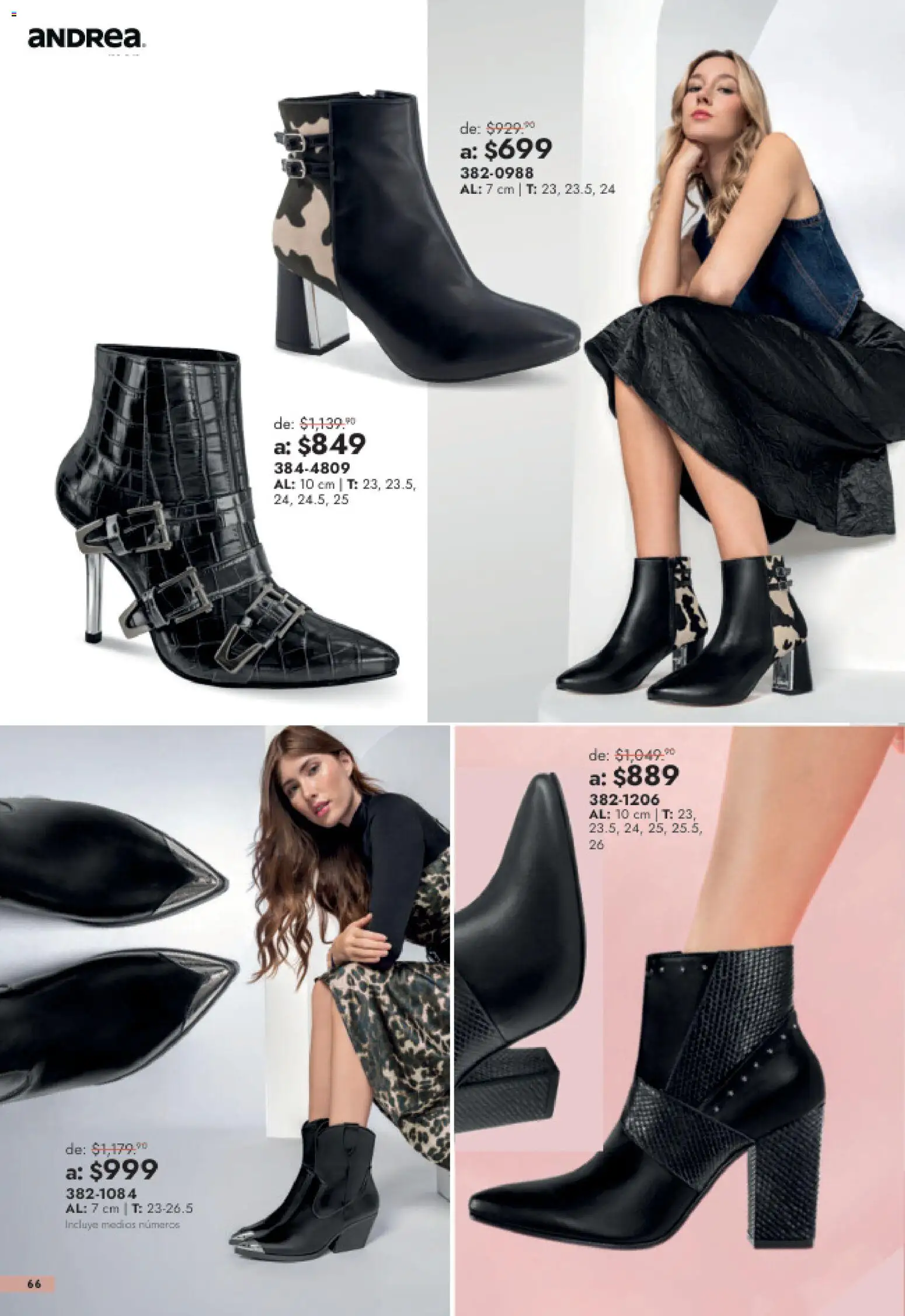Vista previa las ofertas de la tienda Andrea - Andrea catálogo Outlet desde el 26/07/2026 
