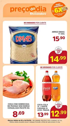 Pré-Visualização do folheto "Supermercado Guanabara - Ofertas da semana" da loja Supermercado Guanabara válido a partir de 02/10/2026