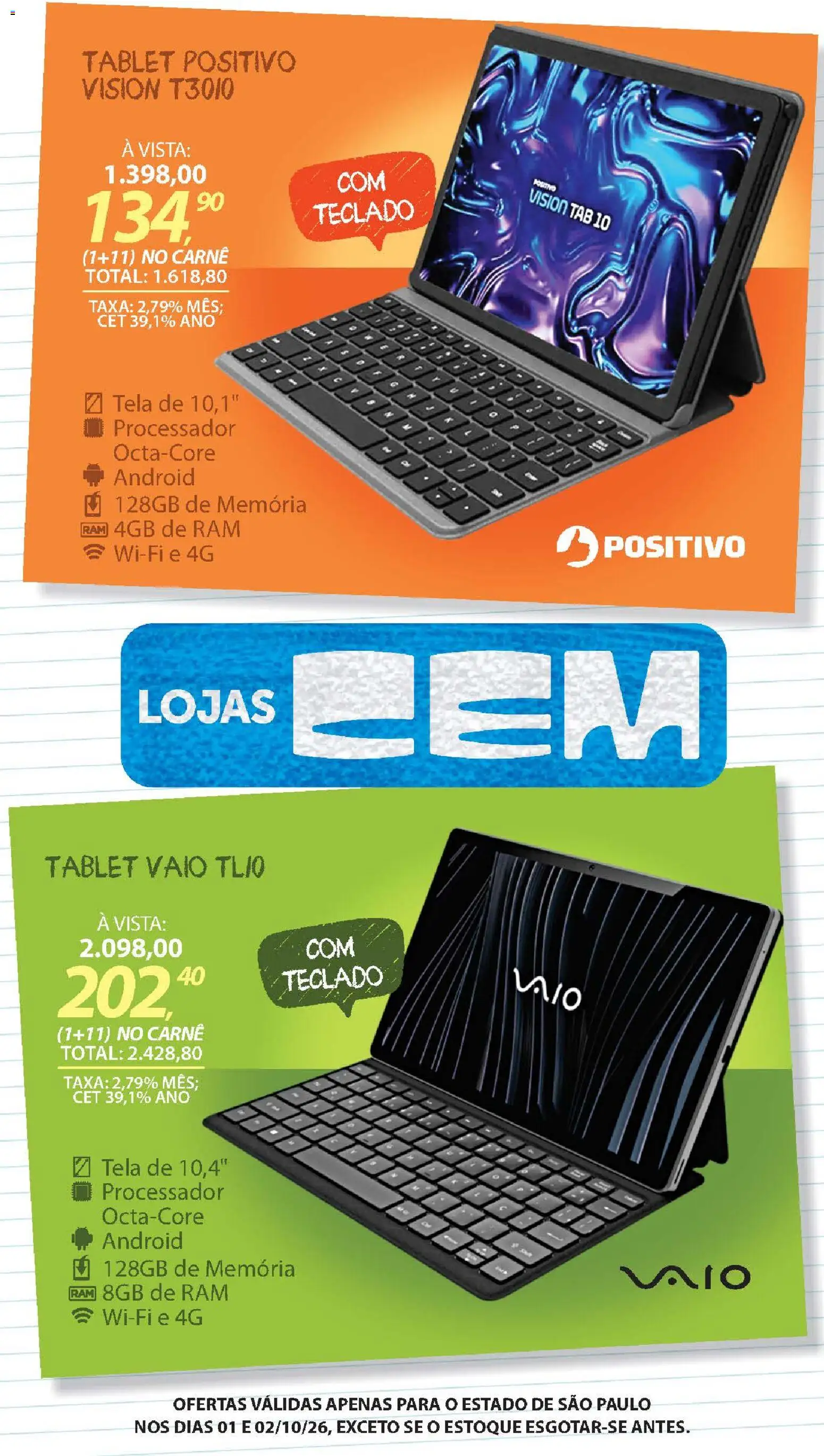 Ofertas Lojas Cem até 17/10/2026. - Página 37