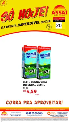 Pré-Visualização do folheto "Assaí Atacadista ofertas - GO" da loja Assaí Atacadista válido a partir de 20/05/2026