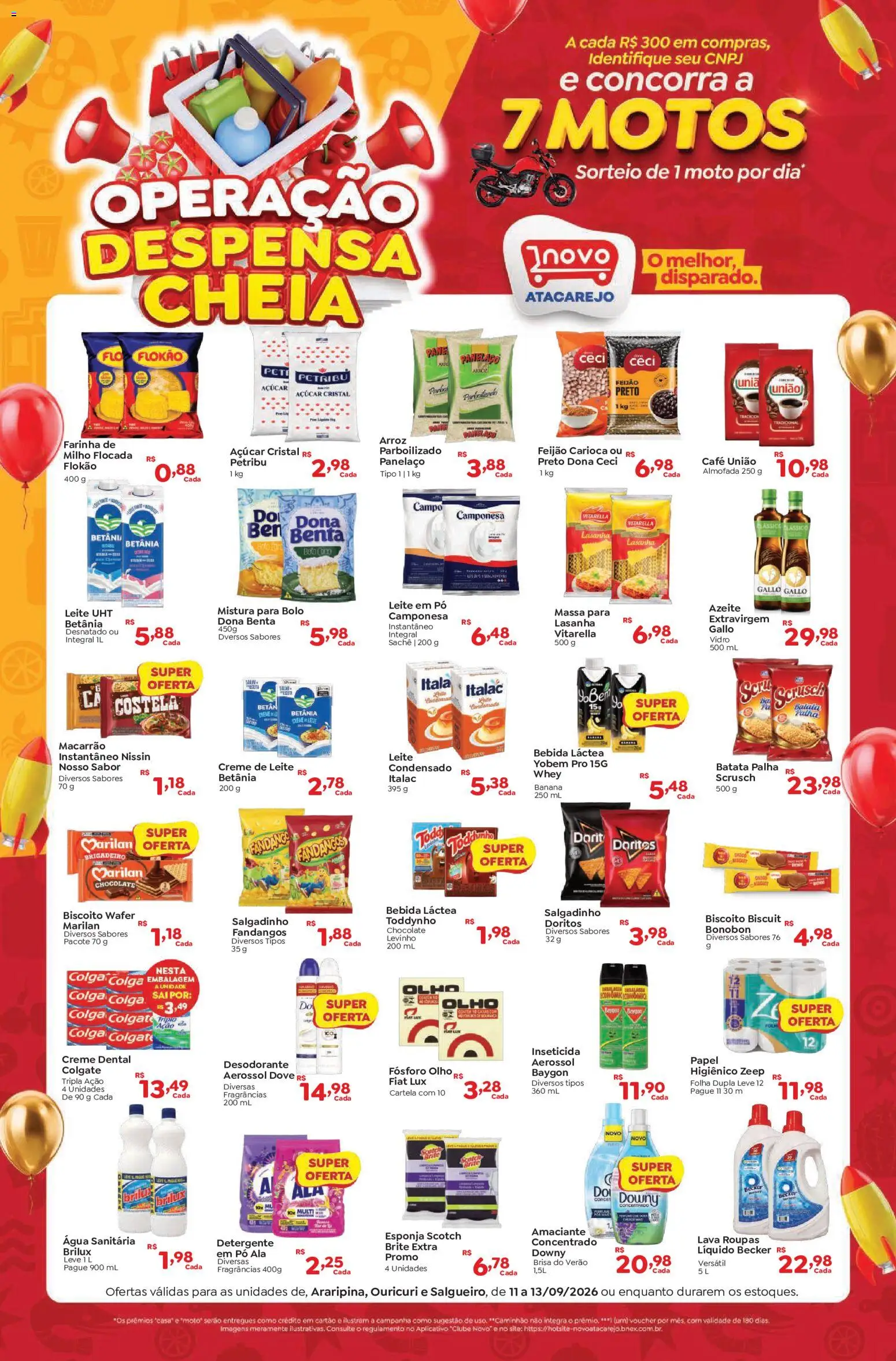 Ofertas Novo Atacarejo até 13/09/2026. - Página 1