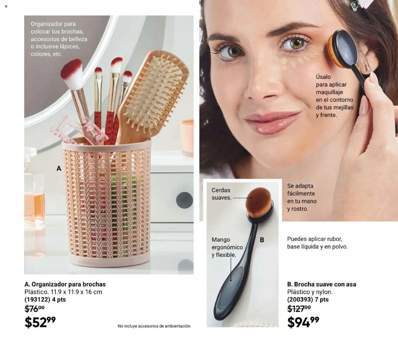 Vista previa las ofertas de la tienda AVON - Casa & Estilo 4 2026 desde el 20/02/2026 - Mango, Maquillaje, Organizador, Contorno