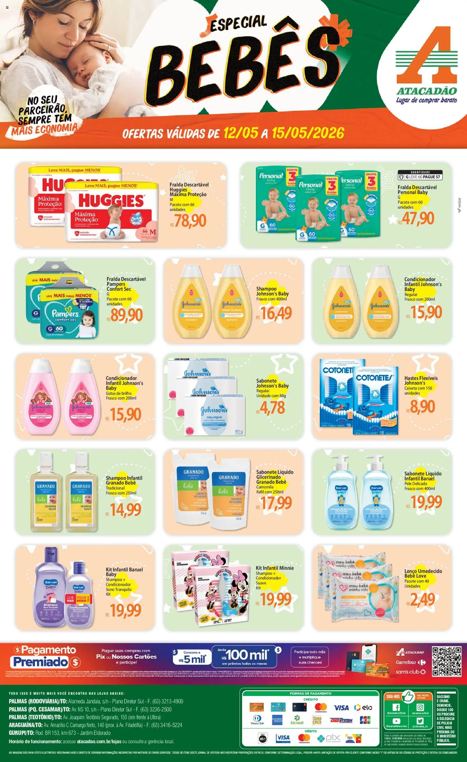 Pré-Visualização do folheto "Atacadão ofertas - TO" da loja Atacadão válido a partir de 12/05/2026