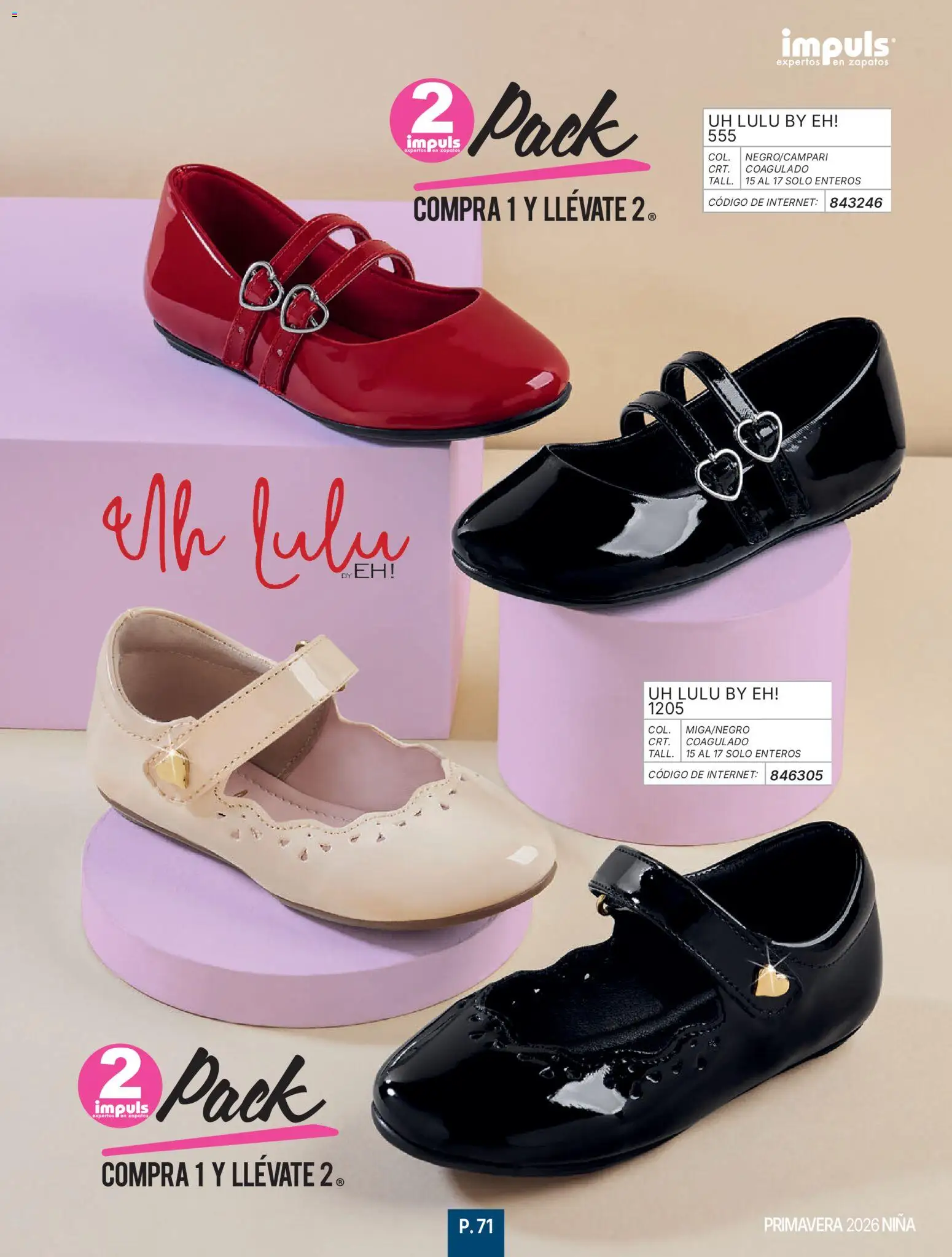 Vista previa las ofertas de la tienda Impuls - Catálogo Niña desde el 01/01/2026 - Zapatos