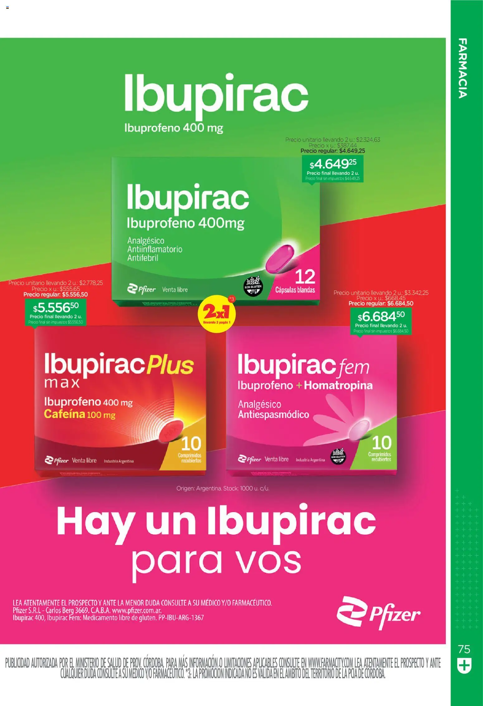 Vista previa del folleto de la tienda Farmacity válido desde el 01/10/2026 