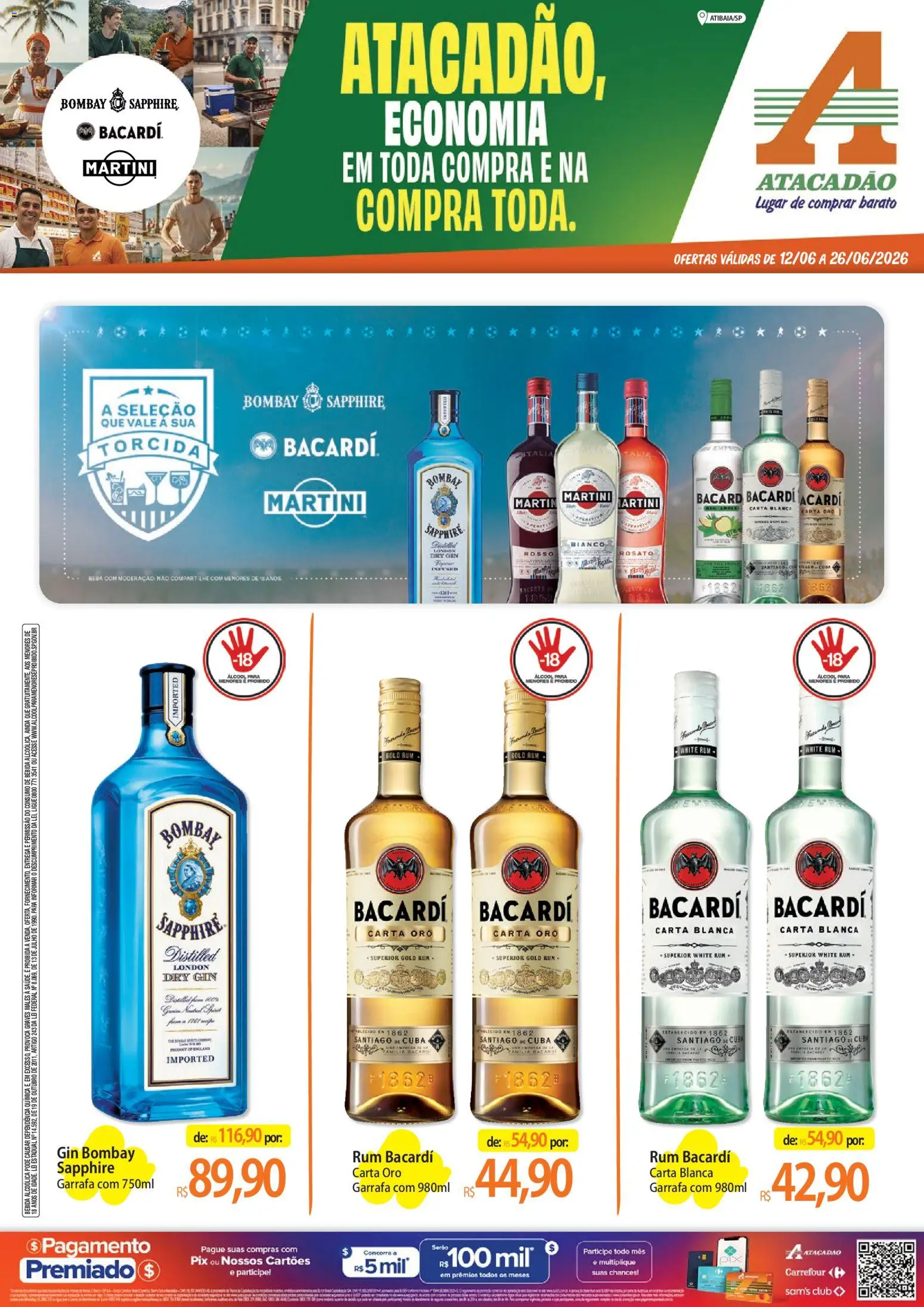 Pré-Visualização do folheto "Atacadão ofertas - SP" da loja Atacadão válido a partir de 12/06/2026