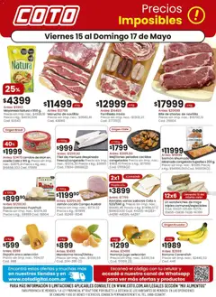 Vista previa del folleto de la tienda Coto válido desde el 15/05/2026 