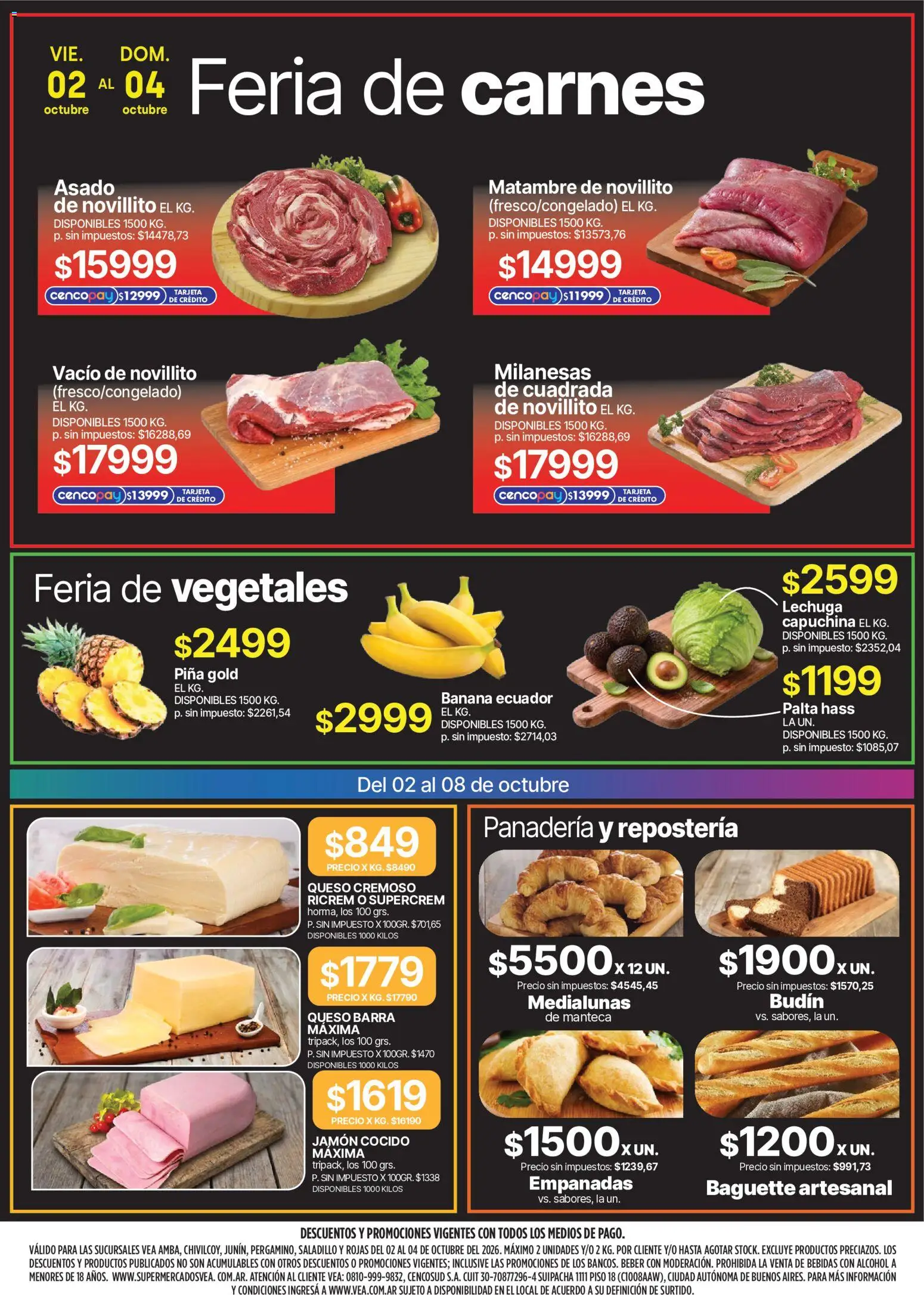 Vista previa del folleto de la tienda Vea válido desde el 02/10/2026 