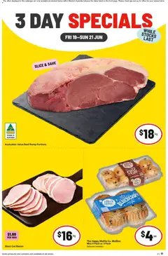 Preview of catalogue IGA 3 Day Specials NT/WA from shop IGA valid 19/06/2026