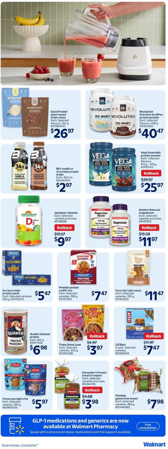 New Walmart flyer from Oct 01