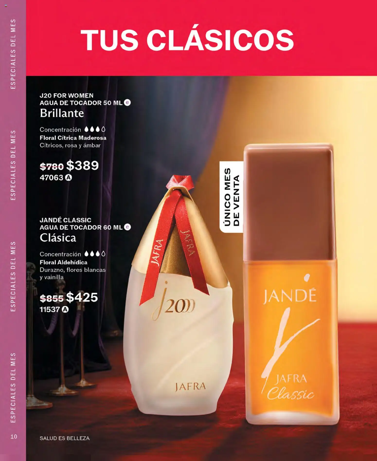 Vista previa las ofertas de la tienda JAFRA - JAFRA catálogo desde el 01/10/2026 - Flores, Agua, Perfume, Vainilla, Agua de tocador