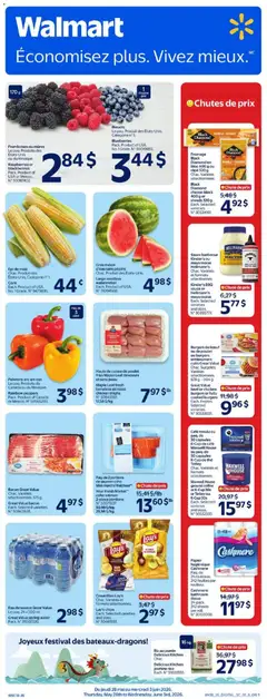 Preview of leaflet Walmart circulaire from shop Walmart is valid from May 28, 2026