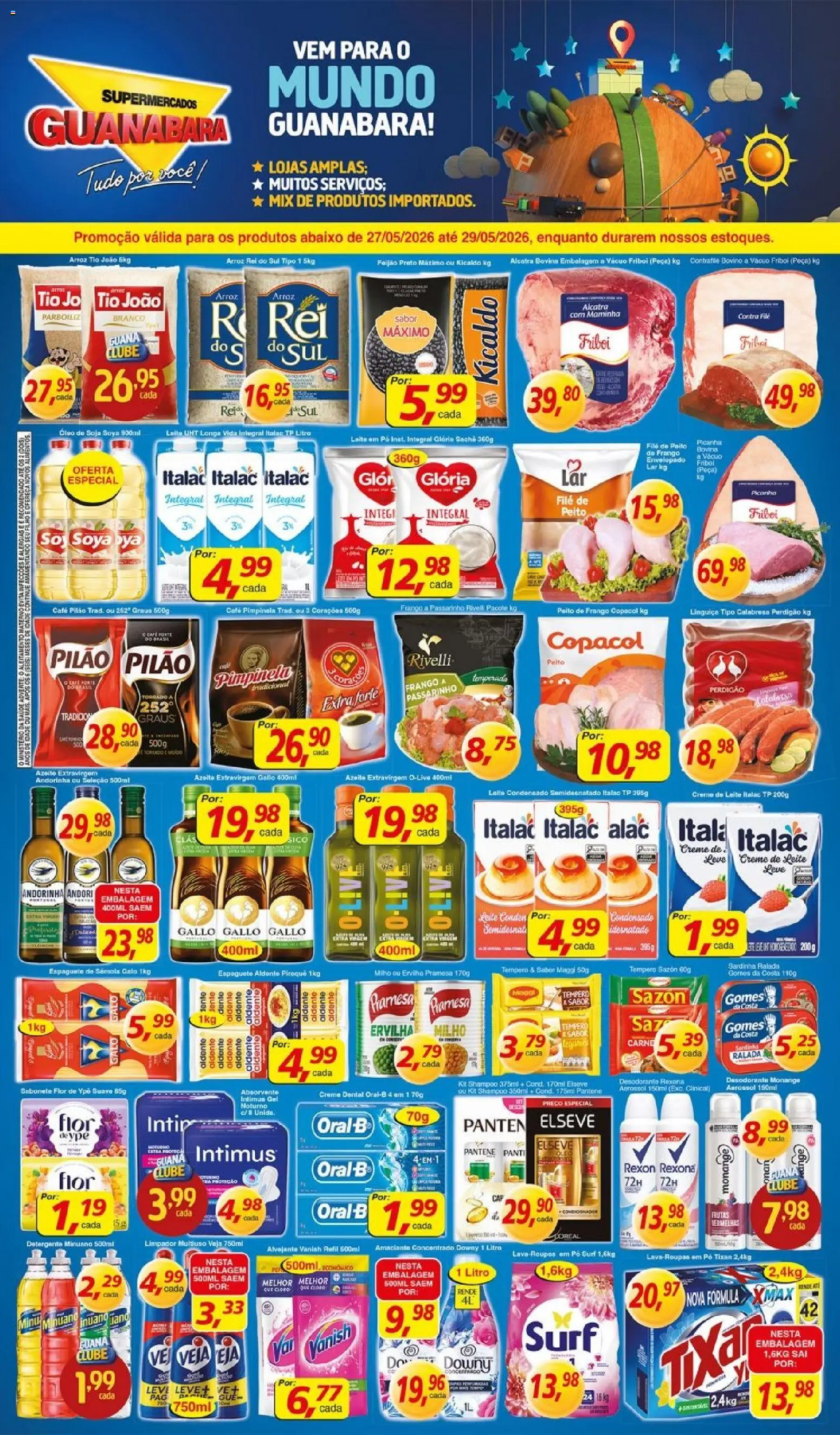 Pré-Visualização do folheto "Guanabara promoção" da loja Supermercados Guanabara válido a partir de 27/05/2026