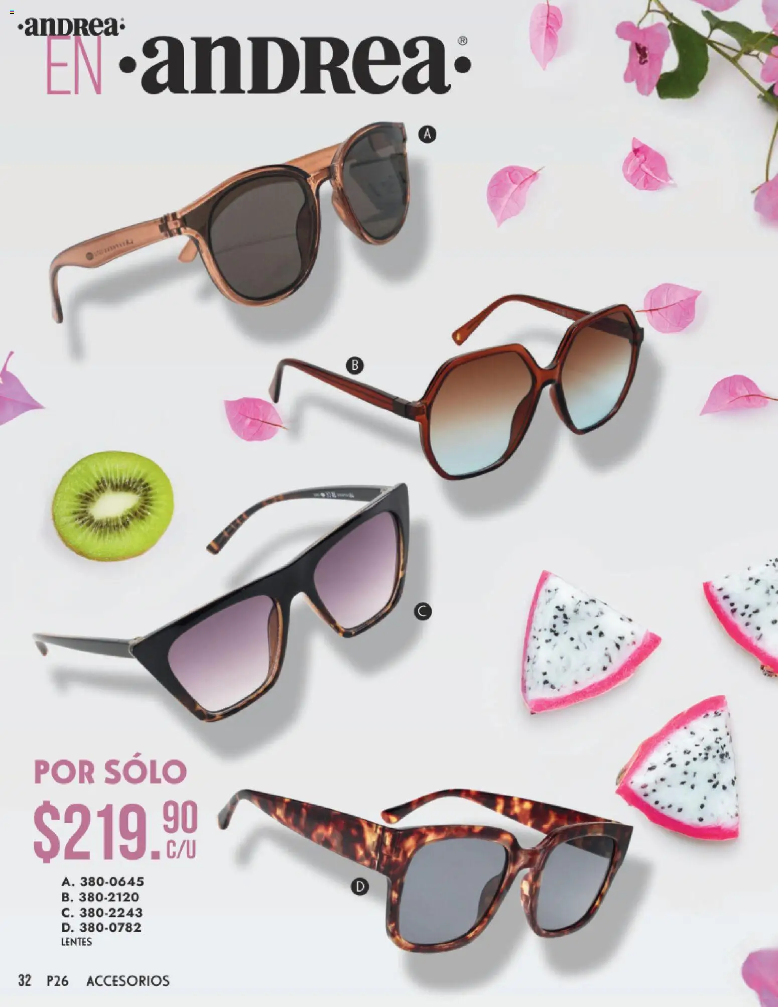 Vista previa las ofertas de la tienda Andrea - Catálogo Primavera desde el 25/01/2026 - Lentes
