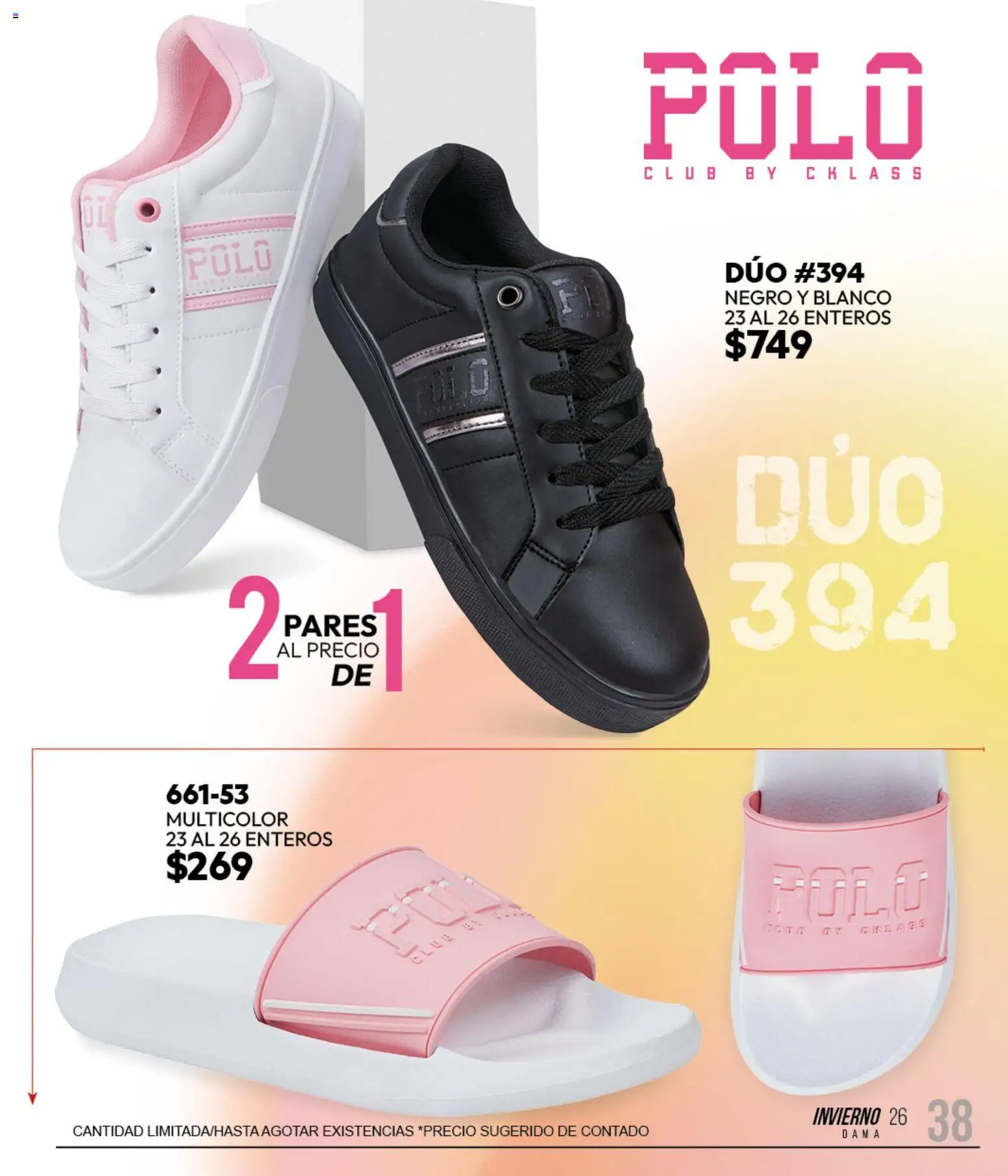 Vista previa las ofertas de la tienda Cklass - Cklass catálogo Sportbrands Dama Invierno desde el 11/09/2026 