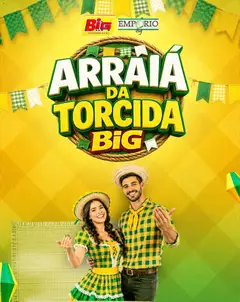 Pré-Visualização do folheto "Big Supermercados ofertas Arraiá da Torcida" da loja Big Supermercados válido a partir de 02/06/2026
