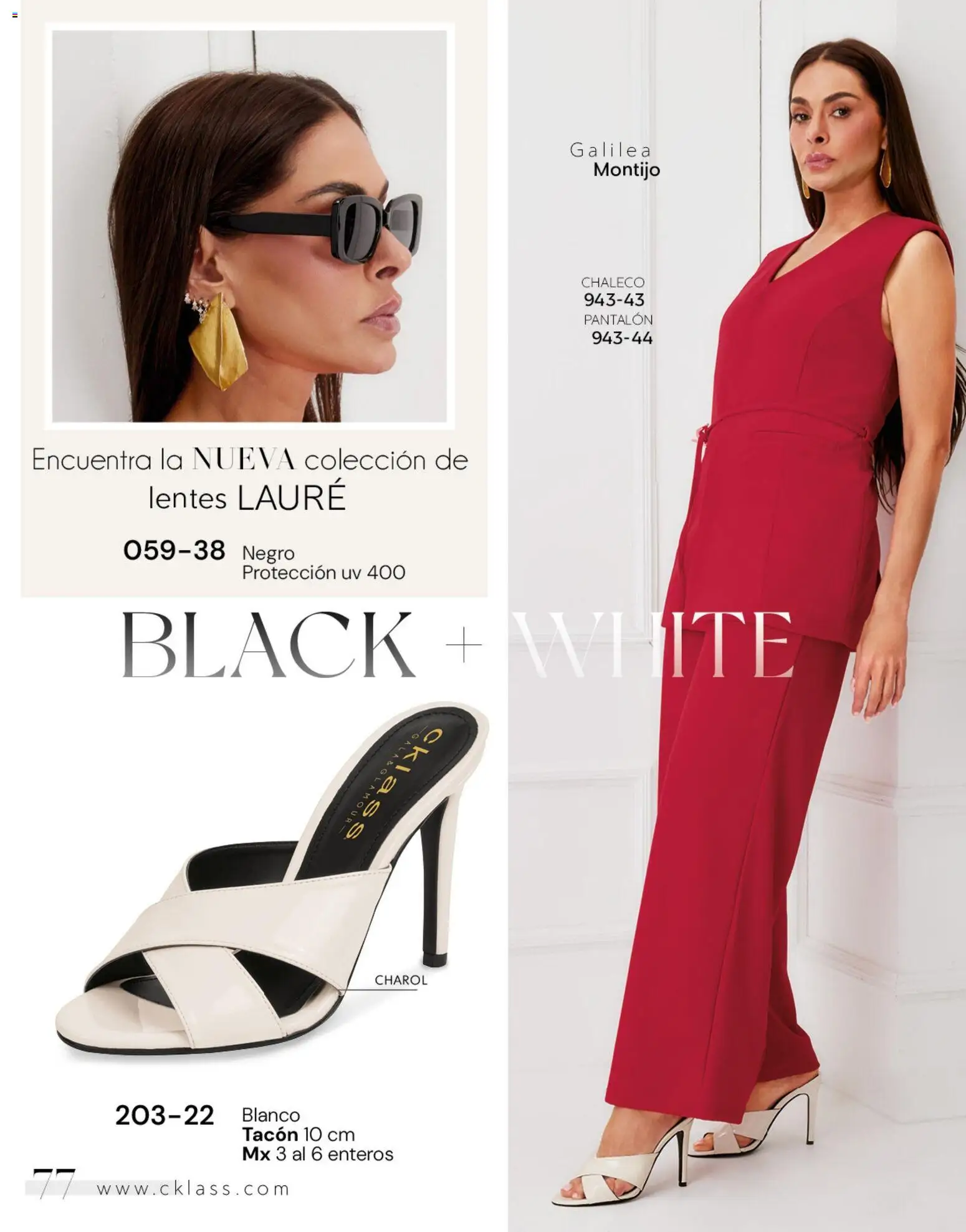Vista previa las ofertas de la tienda Cklass - Catálogo Dama Calzado desde el 02/01/2026 - Lentes, Chaleco