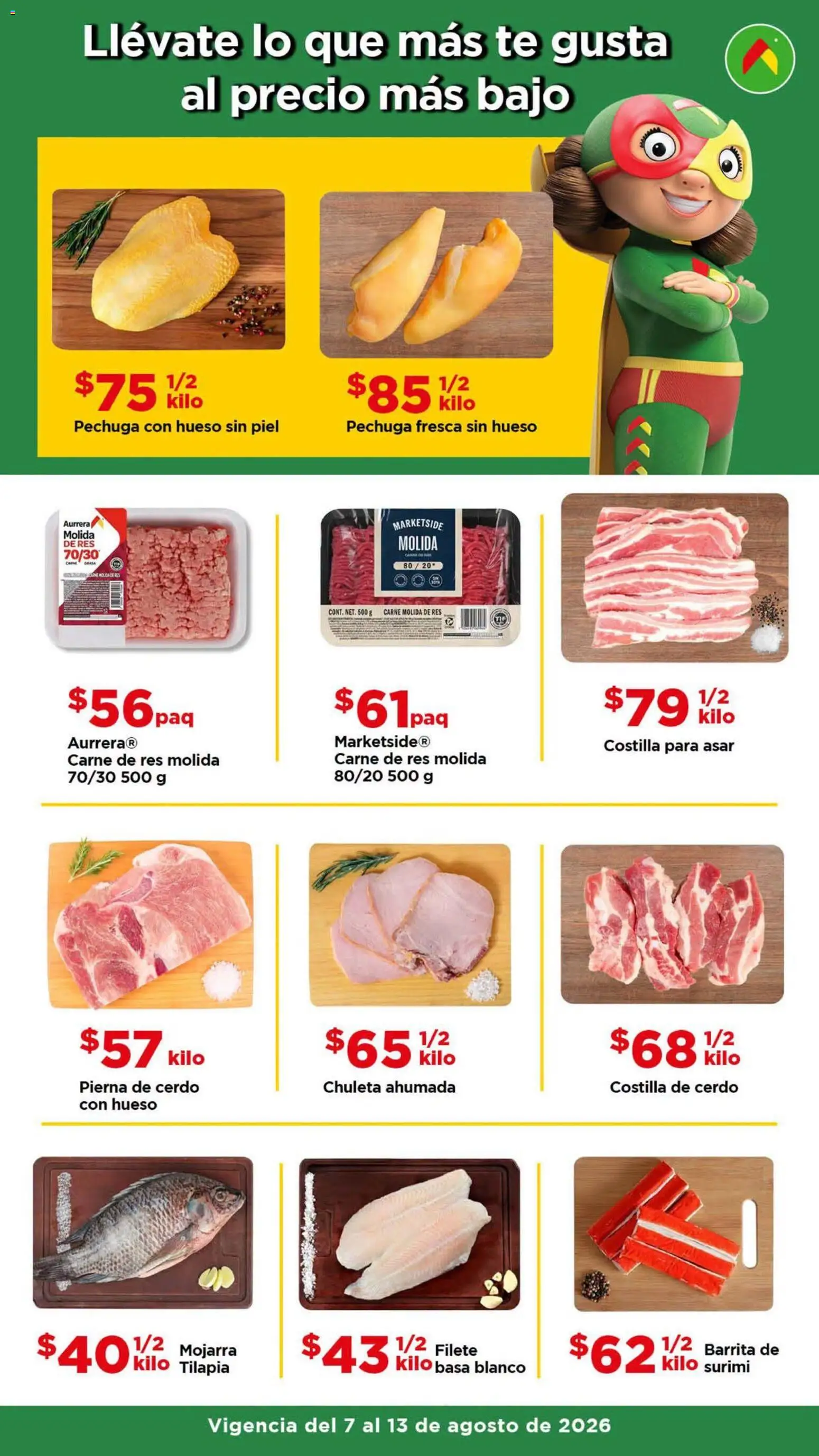Vista previa las ofertas de la tienda Bodega Aurrerá - Bodega Aurrerá folleto Aprovecha más surtido desde el 07/08/2026 