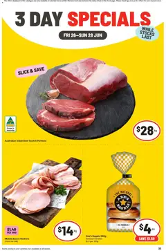 Preview of catalogue IGA -3 Day Specials - WA from shop IGA valid 26/06/2026