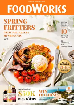 Preview of catalogue Foodworks Magazine from shop Foodworks valid 01/10/2026