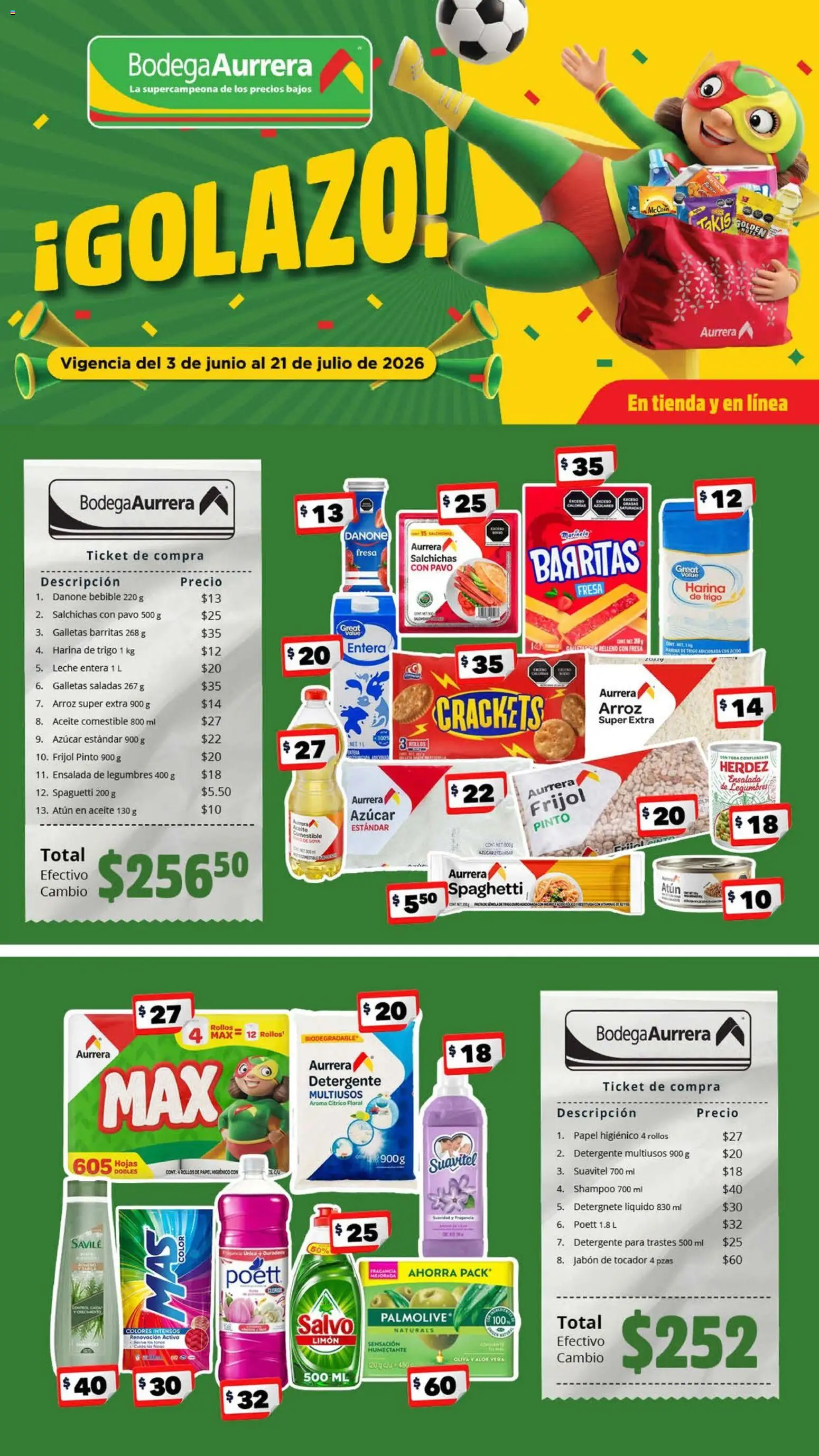 Vista previa las ofertas de la tienda Bodega Aurrerá - Bodega Aurrerá folleto desde el 03/06/2026 