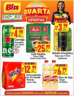 Pré-Visualização do folheto "Big Supermercados ofertas do Dia" da loja Big Supermercados válido a partir de 20/05/2026