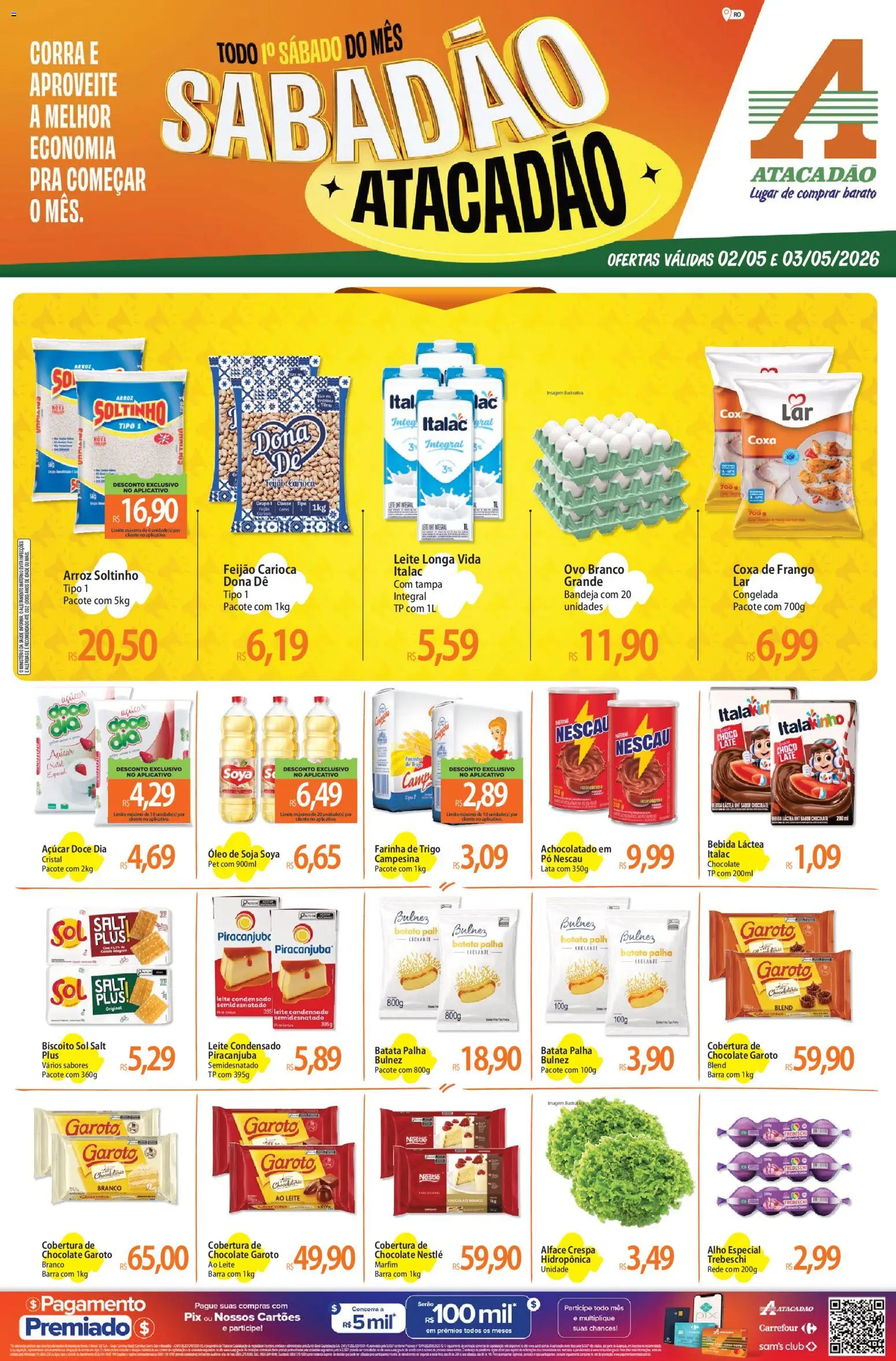 Pré-Visualização do folheto "Atacadão ofertas - RO" da loja Atacadão válido a partir de 02/05/2026