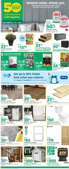 Preview of leaflet Kent weekly flyer - NL from shop Kent is valid from Sep 03, 2026