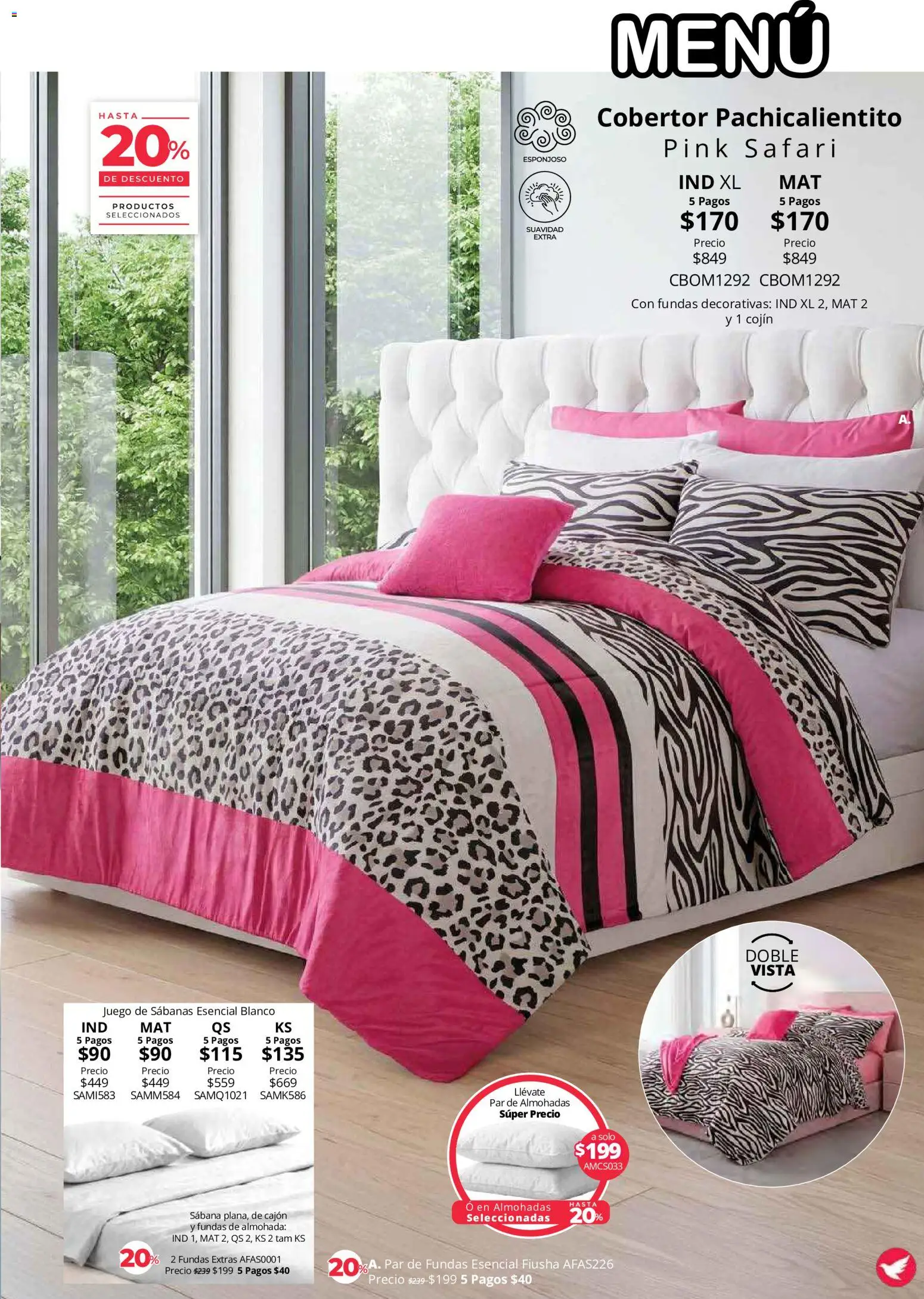 Vista previa las ofertas de la tienda Colchas Concord - Colchas Concord catálogo Colección Cobertor desde el 01/08/2026 