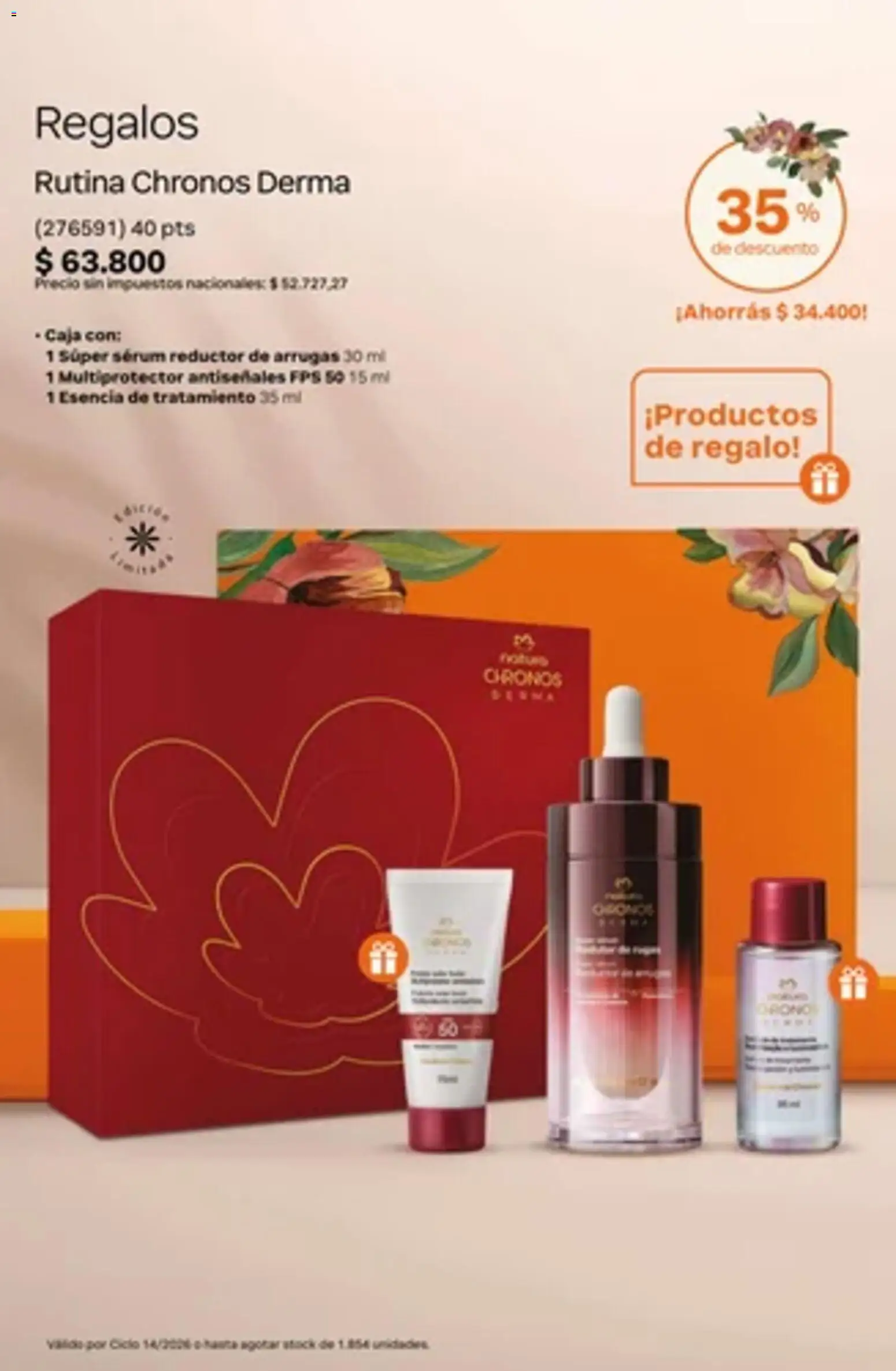 Vista previa del folleto de la tienda Natura válido desde el 01/10/2026 - Caja, Serum