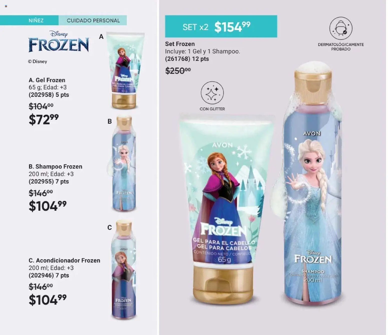 Vista previa las ofertas de la tienda AVON - AVON Casa & Estilo 8 2026 desde el 08/05/2026 - Shampoo, Acondicionador, Glitter
