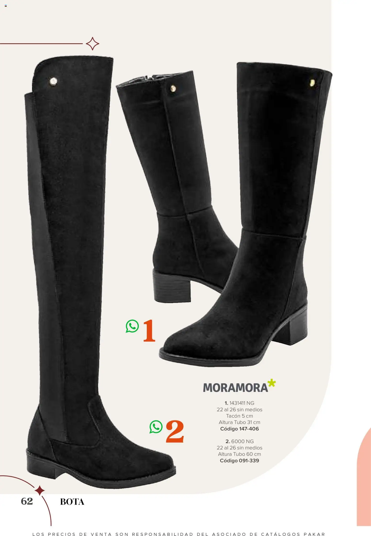 Vista previa las ofertas de la tienda SC Pakar - SC Pakar catálogo Bota desde el 31/07/2026 