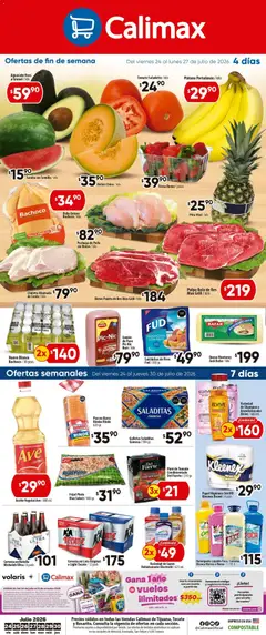 Vista previa las ofertas de la tienda Calimax - Calimax folleto desde el 24/07/2026 