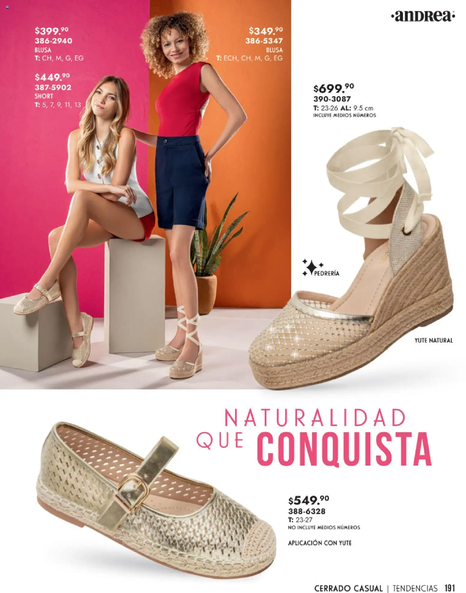 Vista previa las ofertas de la tienda Andrea - Catálogo Calzado Dama desde el 25/01/2026 