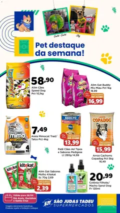 Pré-Visualização do folheto "São Judas Tadeu ofertas Pet" da loja São Judas Tadeu válido a partir de 28/05/2026