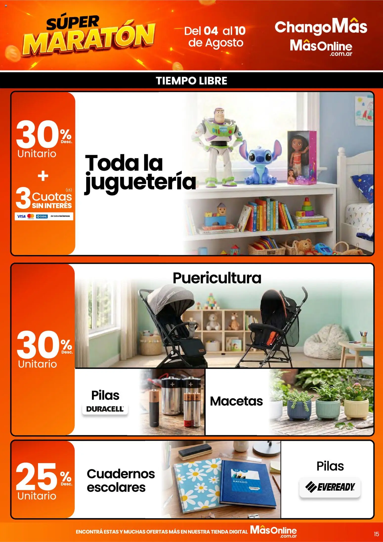 Vista previa del folleto de la tienda Changomas válido desde el 04/08/2026 