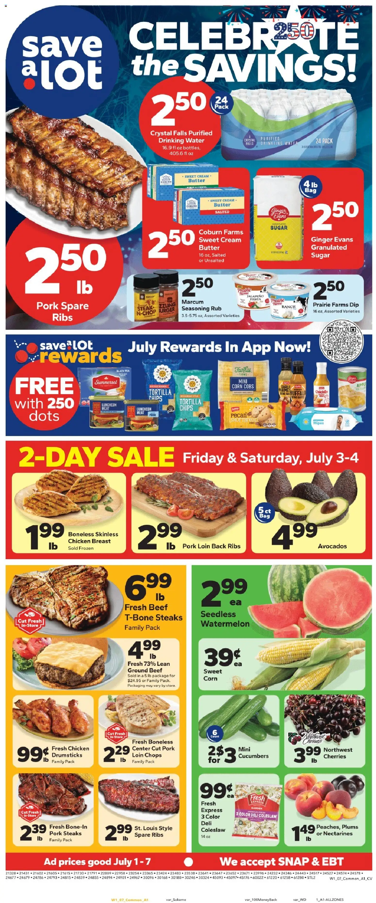 Ad Preview of Save a Lot Save a Lot Weekly Ad from 07/01/2026