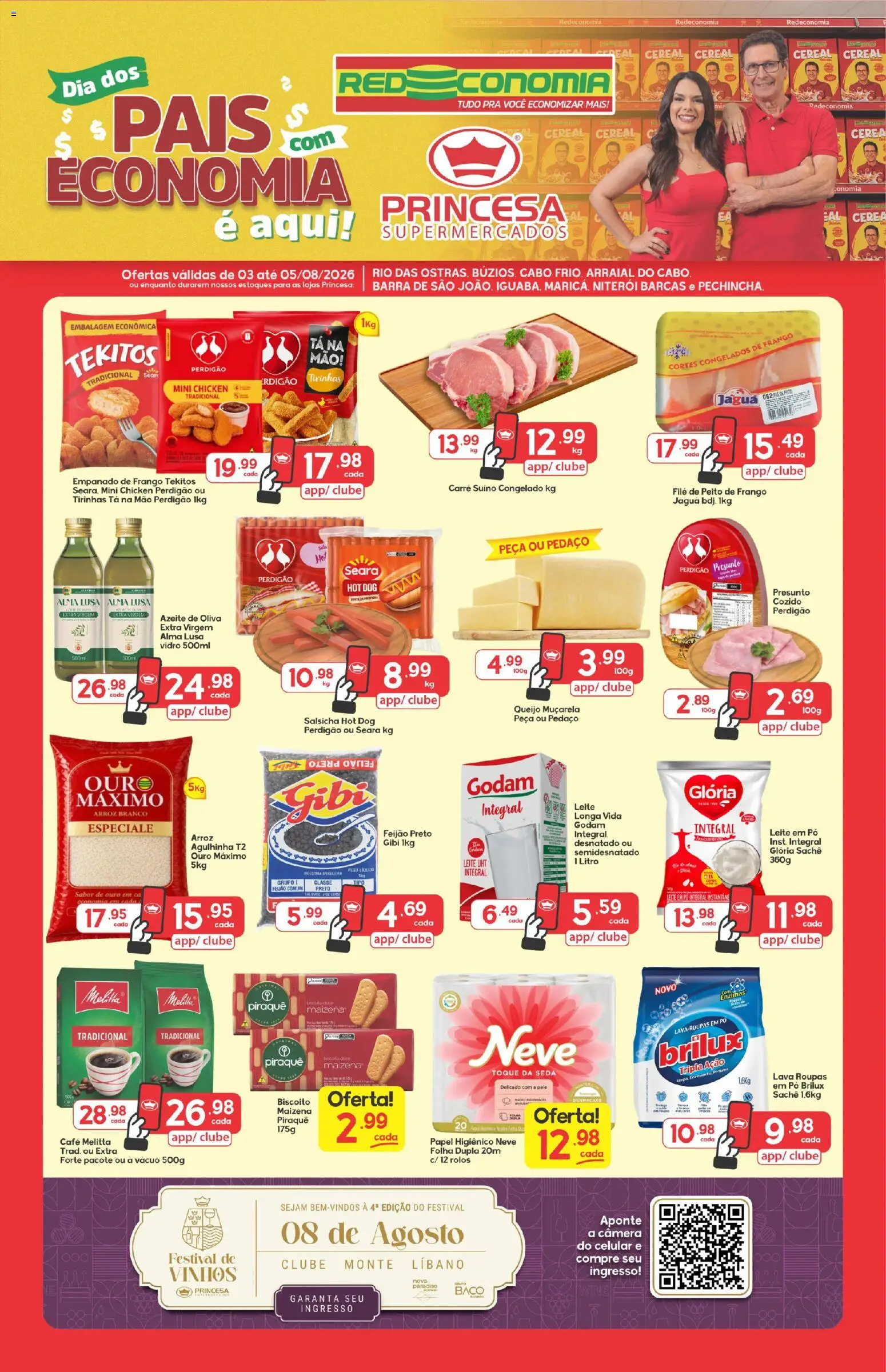 Pré-Visualização do folheto "Princesa ofertas" da loja Princesa válido a partir de 03/08/2026