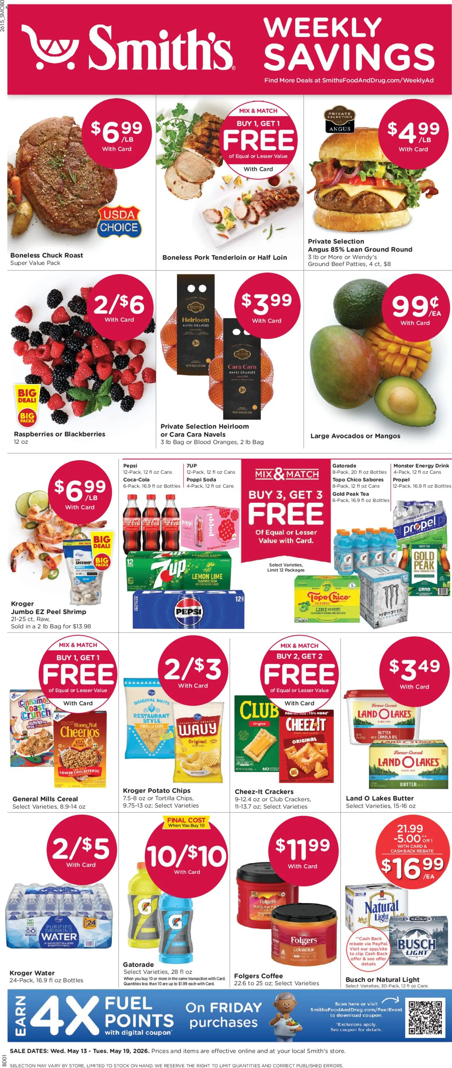 Ad Preview of Smith's Smith's Weekly Ad - ID from 05/13/2026