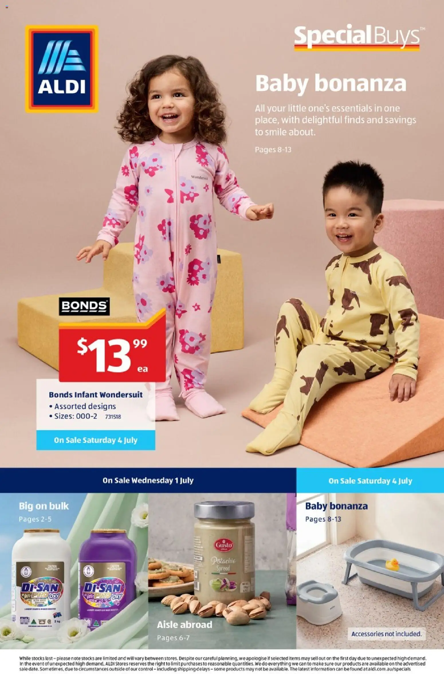 Preview of catalogue Aldi catalogue Special Buys from shop Aldi valid 01/07/2026