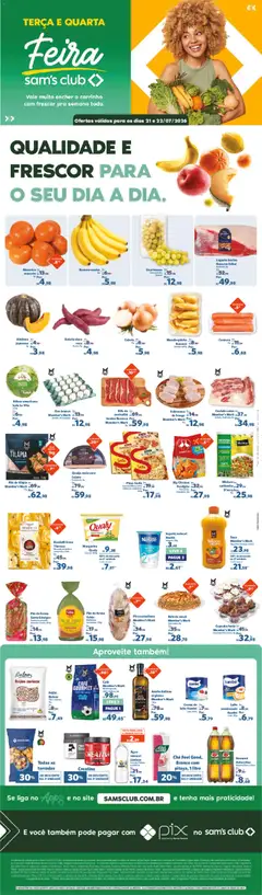 Pré-Visualização do folheto "Sam's Club - Ofertas da semana" da loja Sam's Club válido a partir de 21/07/2026