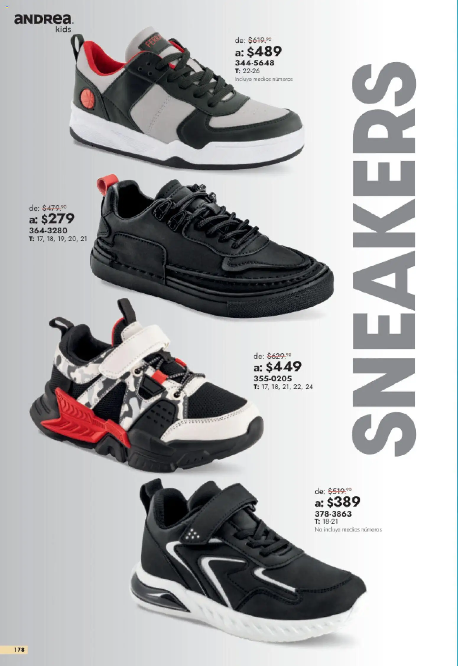 Vista previa las ofertas de la tienda Andrea - Andrea catálogo Outlet desde el 26/07/2026 