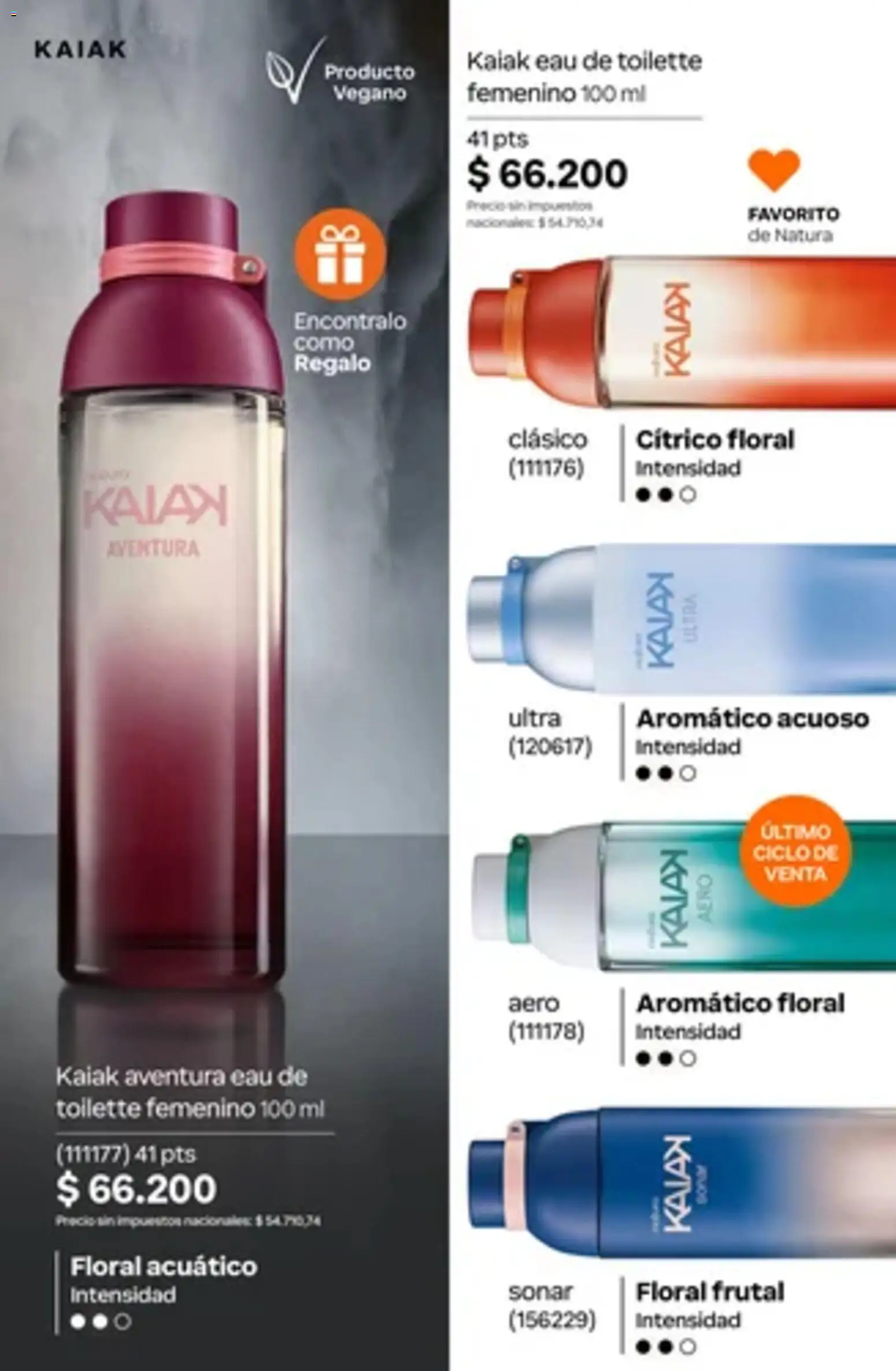 Vista previa del folleto de la tienda Natura válido desde el 01/10/2026 - Eau de toilette