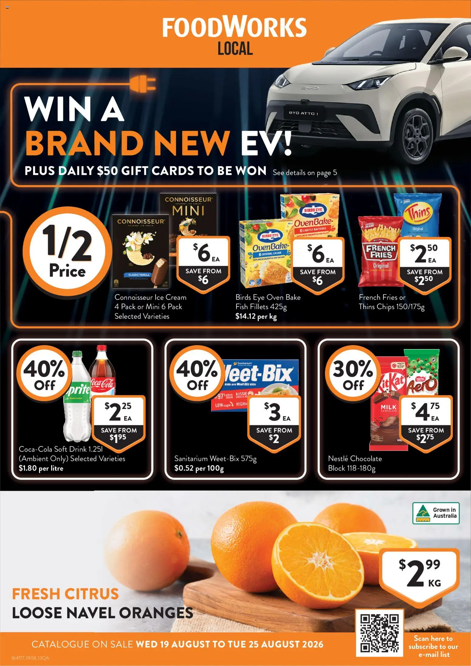Preview of catalogue Foodworks catalogue QLD from shop Foodworks valid 19/08/2026