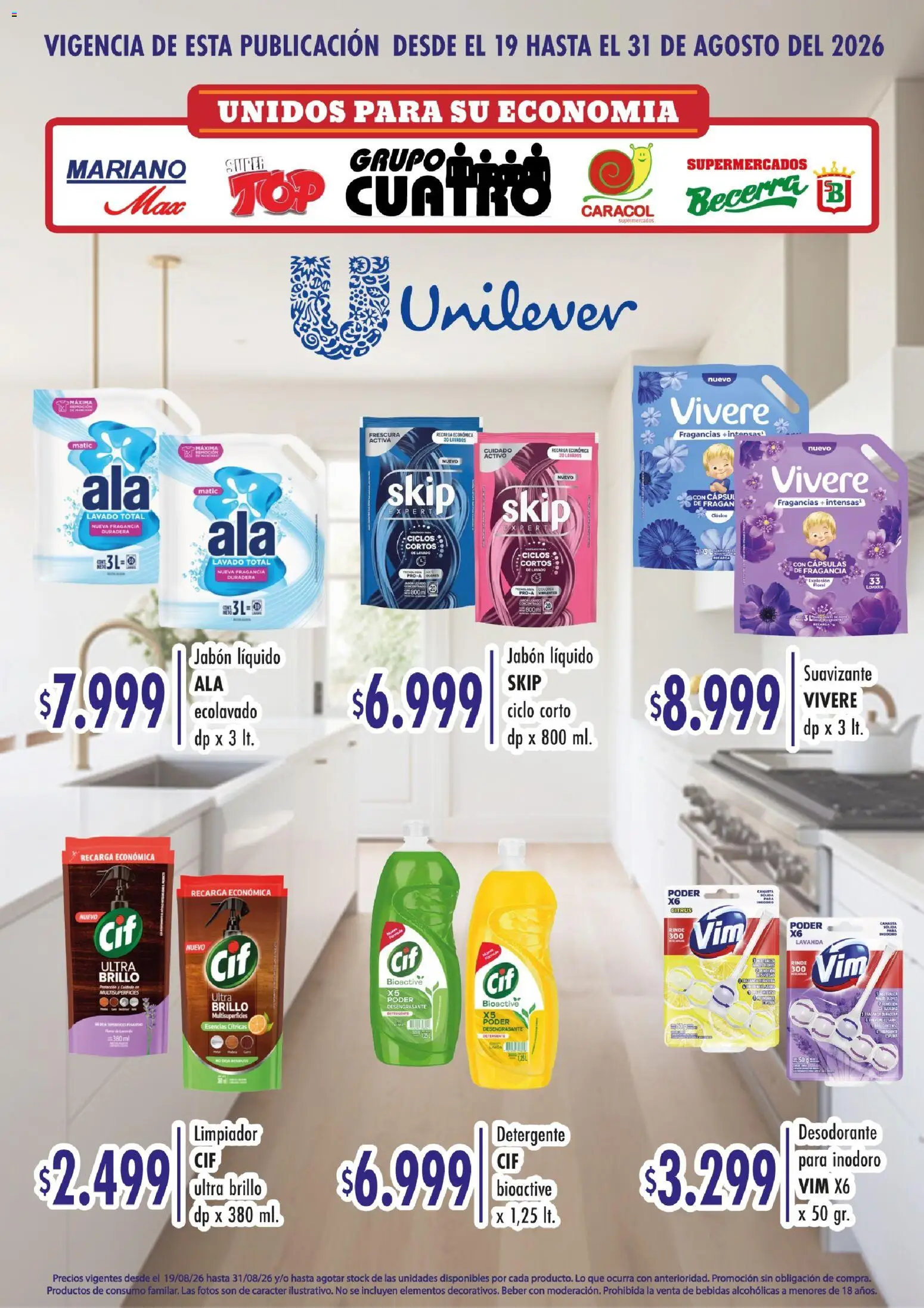 Vista previa del folleto de la tienda Mariano Max válido desde el 19/08/2026 