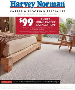 Preview of catalogue Harvey Norman HN July Flooring Digital Catalogue from shop Harvey Norman valid 09/07/2026