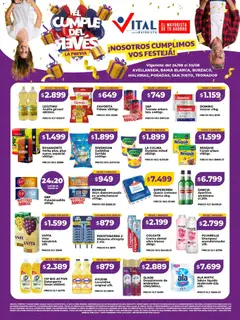 Vista previa del folleto de la tienda Vital válido desde el 24/08/2026 