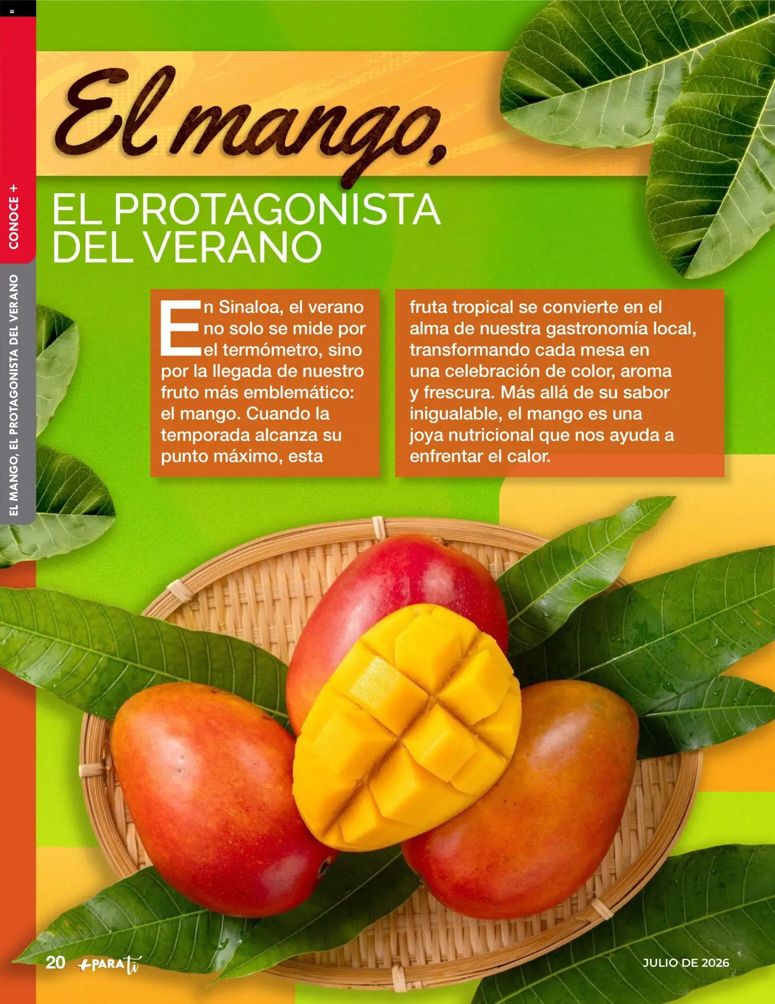Vista previa las ofertas de la tienda Casa Ley - Casa Ley folleto Para ti desde el 01/07/2026 - Mango, Fruta, Mesa, Fruta tropical