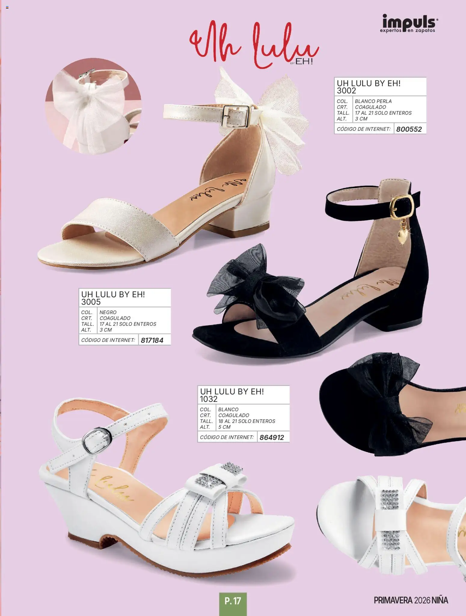 Vista previa las ofertas de la tienda Impuls - Catálogo Niña desde el 01/01/2026 - Zapatos
